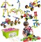 Stem Building Toys for 3 4 5 6 7 8 Year Old Boys Girls Kids,180 Pieces Building Blocks Educational Learning Toys with Large Storage Box,Ideal Christmas Birthday Gifts